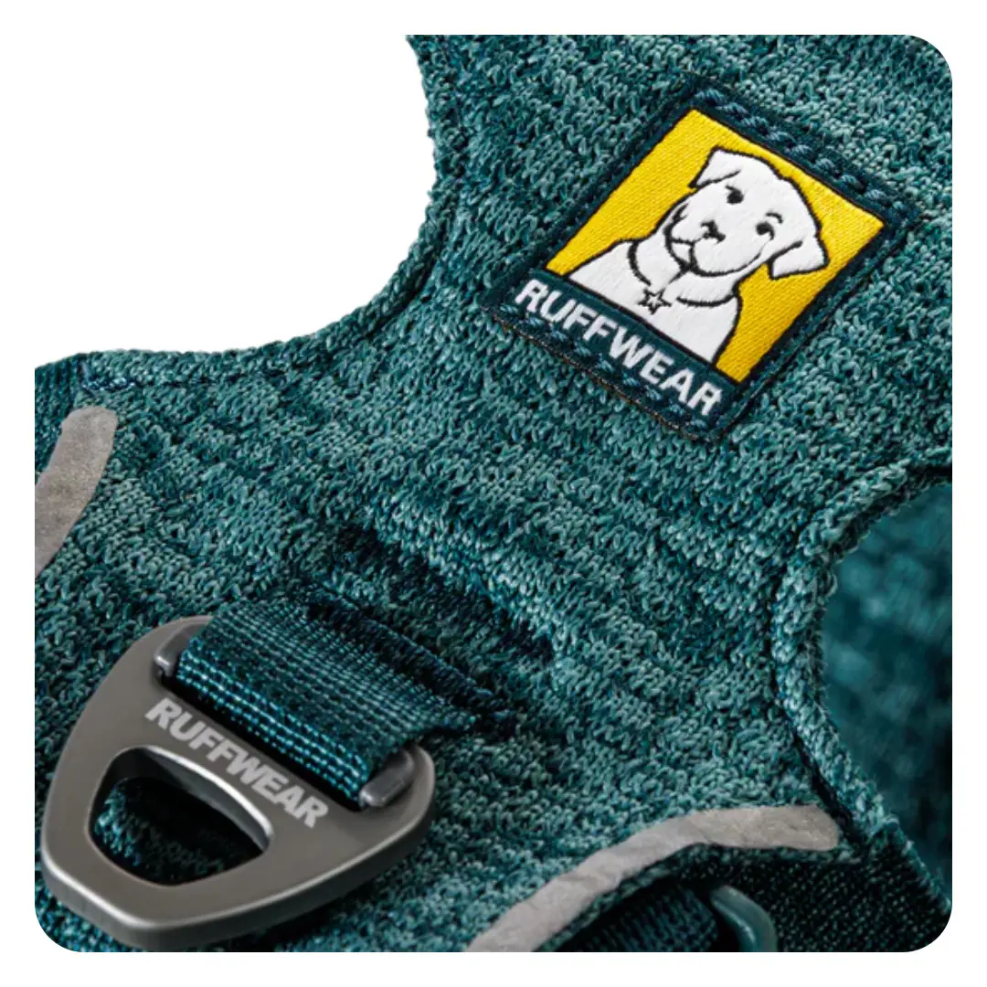 Ruffwear Hundesele Front Range Flex Deep Teal - Billede 2