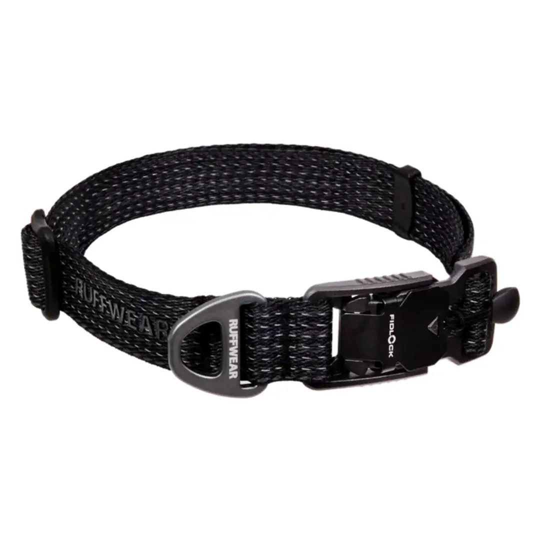Ruffwear Halsbånd Ridgeline Fidlock Obsidian Black