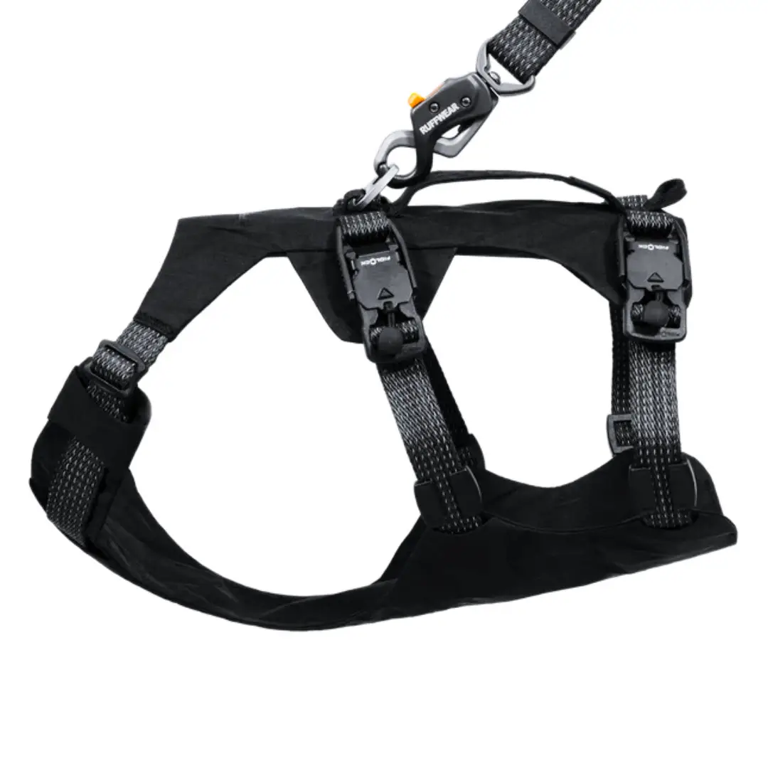 Ruffwear Hundesele Ridgeline Fidlock Obsidian Black - Billede 4