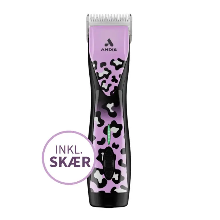 Andis Pulse ZR II Wild Purple Klippemaskine Inkl. Skær