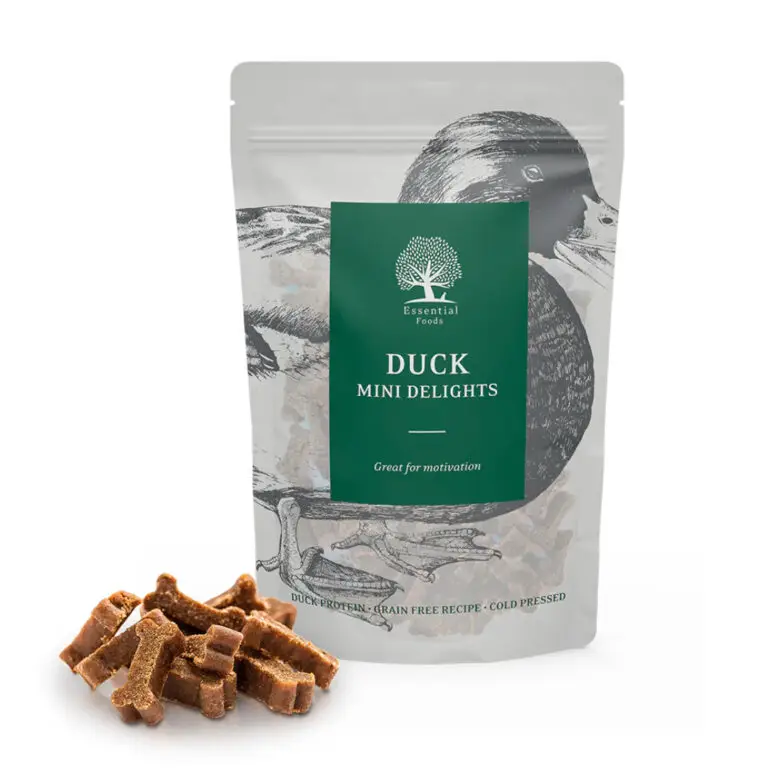 Essential Duck Mini Delights Træningsgodbidder 100 g