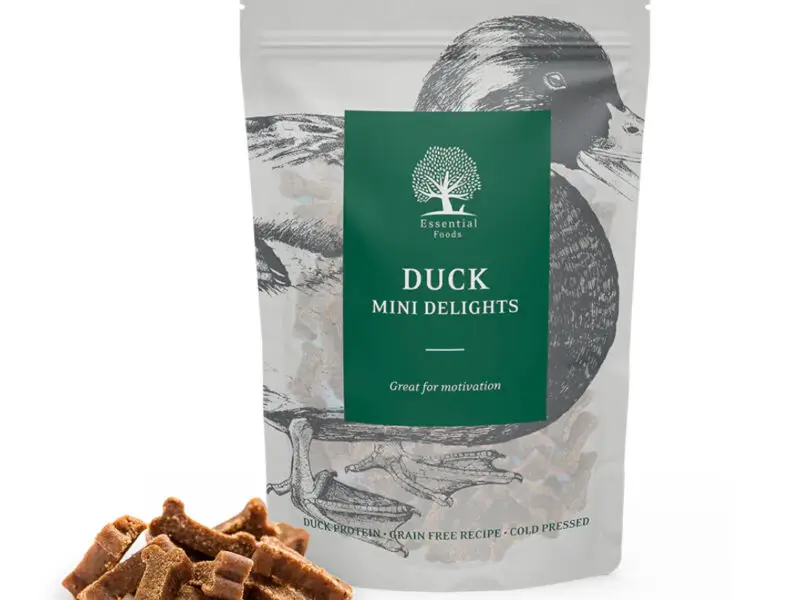 Essential Duck Mini Delights Træningsgodbidder 100 g