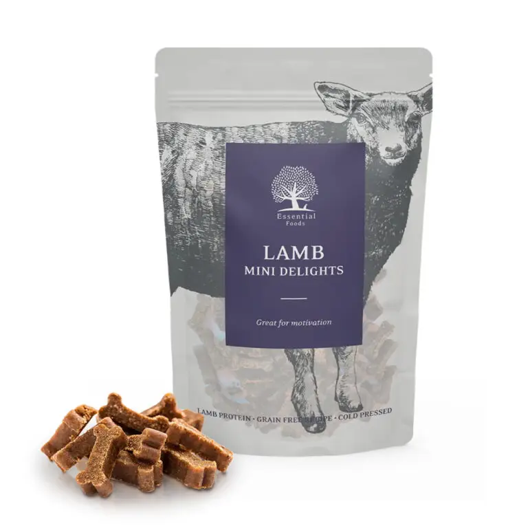 Essential Lamb Mini Delights Træningsgodbidder 100 g