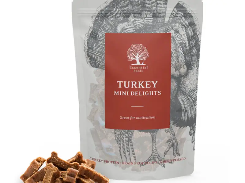 Essential Turkey Mini Delights Træningsgodbidder 100 g