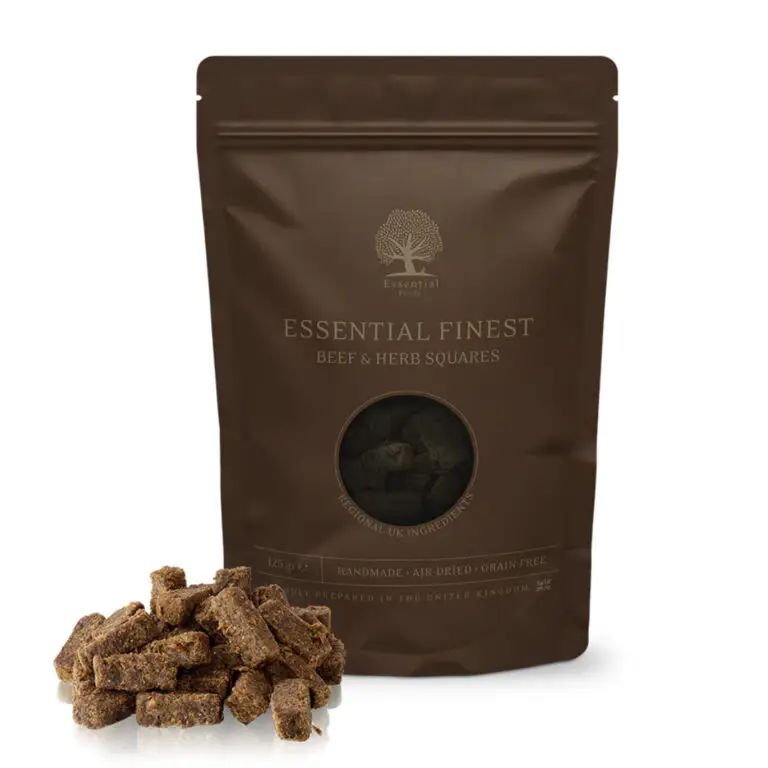 Essential Finest Beef & Herb Squares 125 g