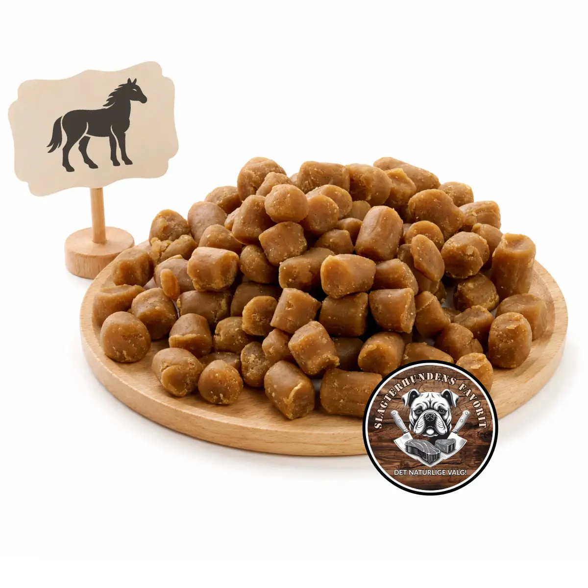 Slagterhundens Gourmet-Bidder Soft Bites Hest