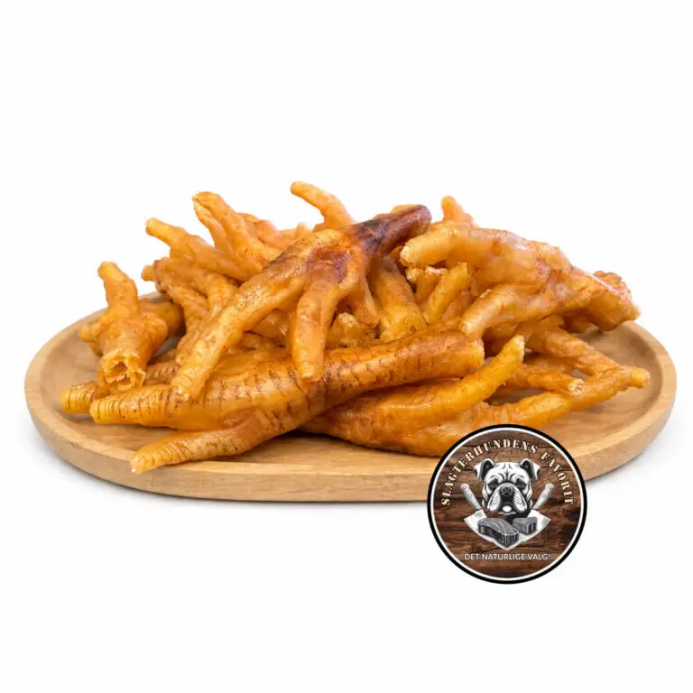 Slagterhundens Gourmet-Snack Kyllingefødder Naturlig Hundesnack 200 g