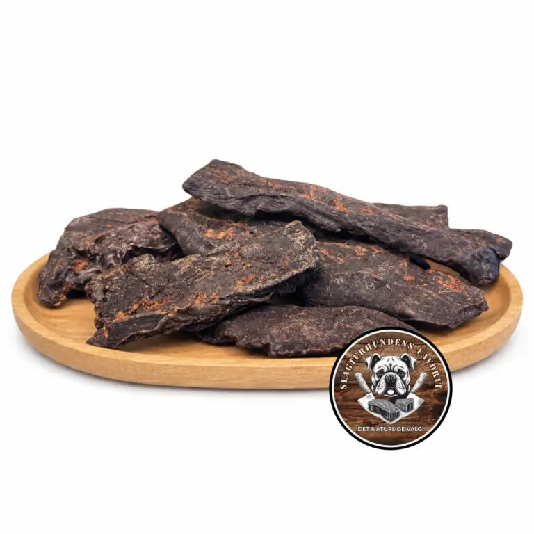 Slagterhundens Gourmet-Snacks Hestelever Naturlig Hundesnack 150 g