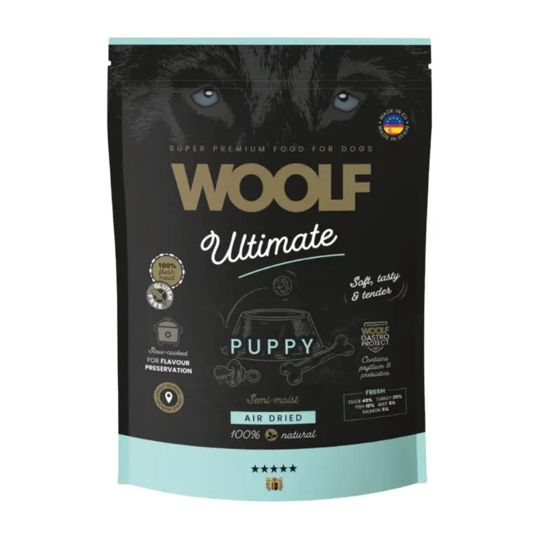 Woolf Ultimate Air-Dried Semi Moist Foder Puppy 1 kg