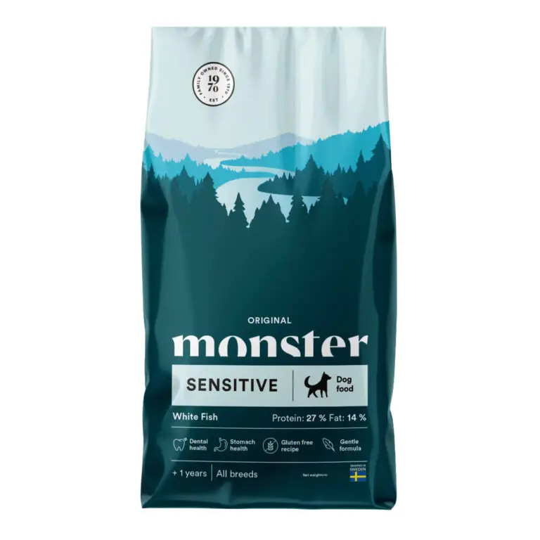 Monster Sensitive Adult Hvid Fisk Hundefoder