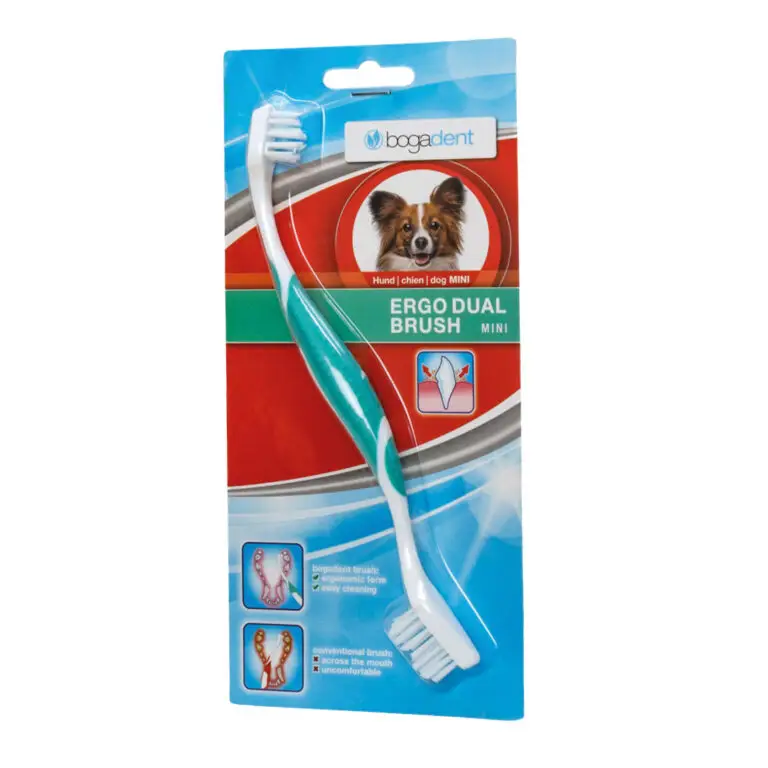 Bogadent Dual Brush Dobbelt Tandbørste Small