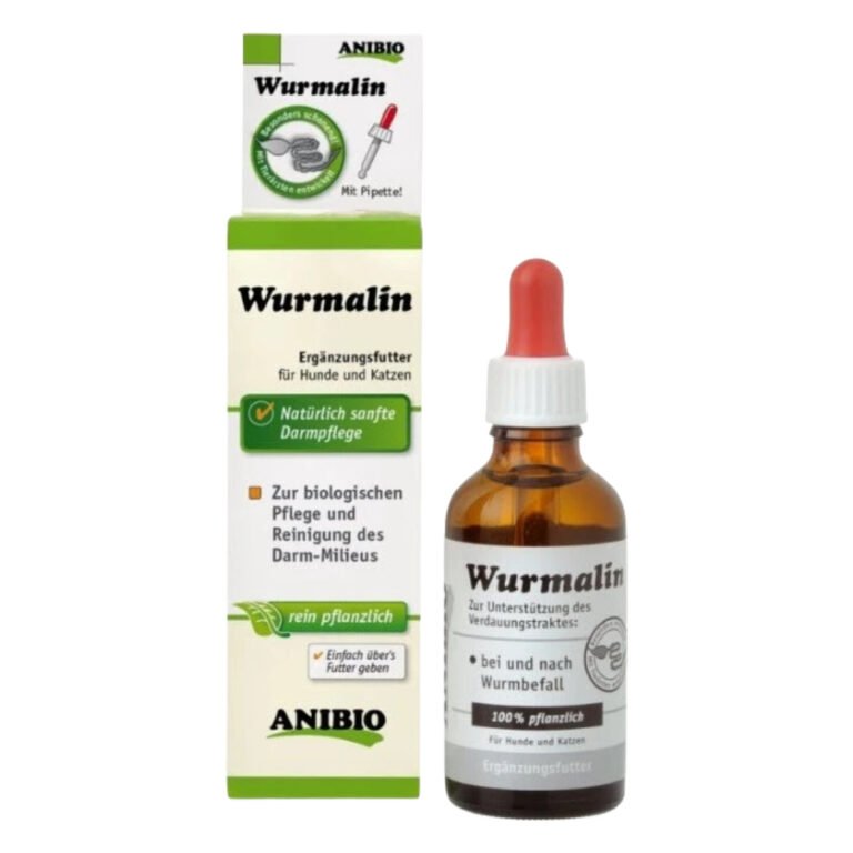 Anibio Wurmalin Blid Tarmpleje Flydende Tilskud 50 ml