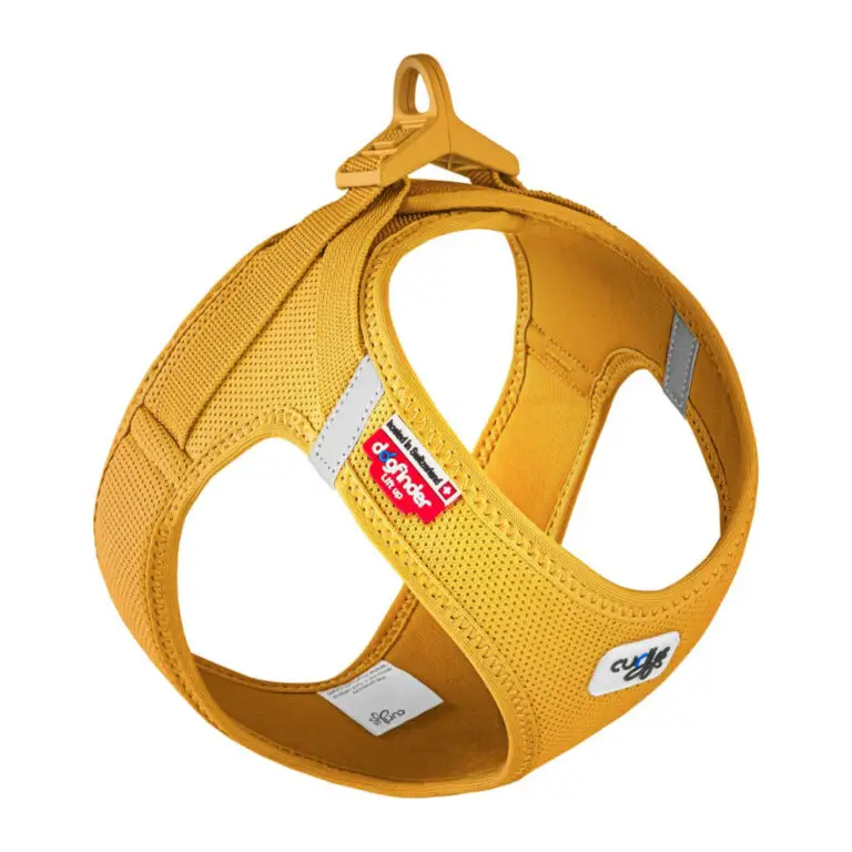 Curli Air-Mesh Vest Step-In Hundesele Mango