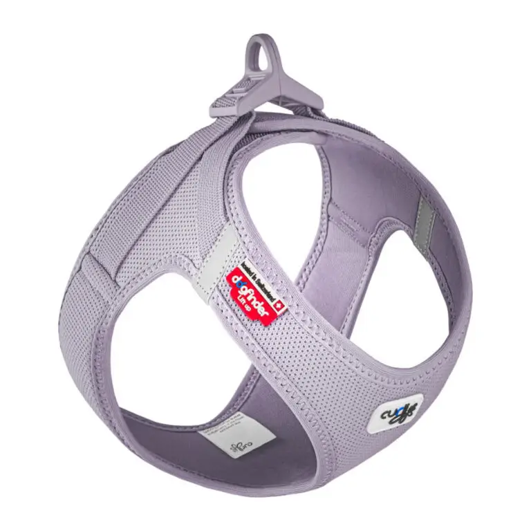 Curli Air-Mesh Vest Step-In Hundesele Violet