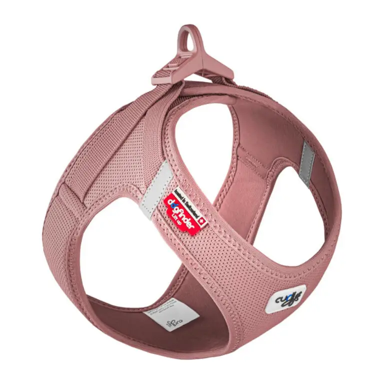 Curli Air-Mesh Vest Step-In Hundesele Rosa