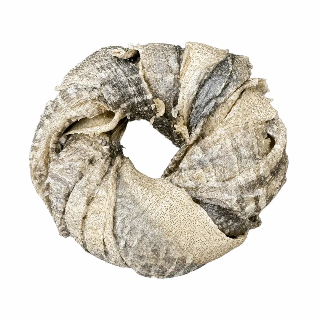 Skipperhundens Favorit Torskeskinds Donut Tyggeben