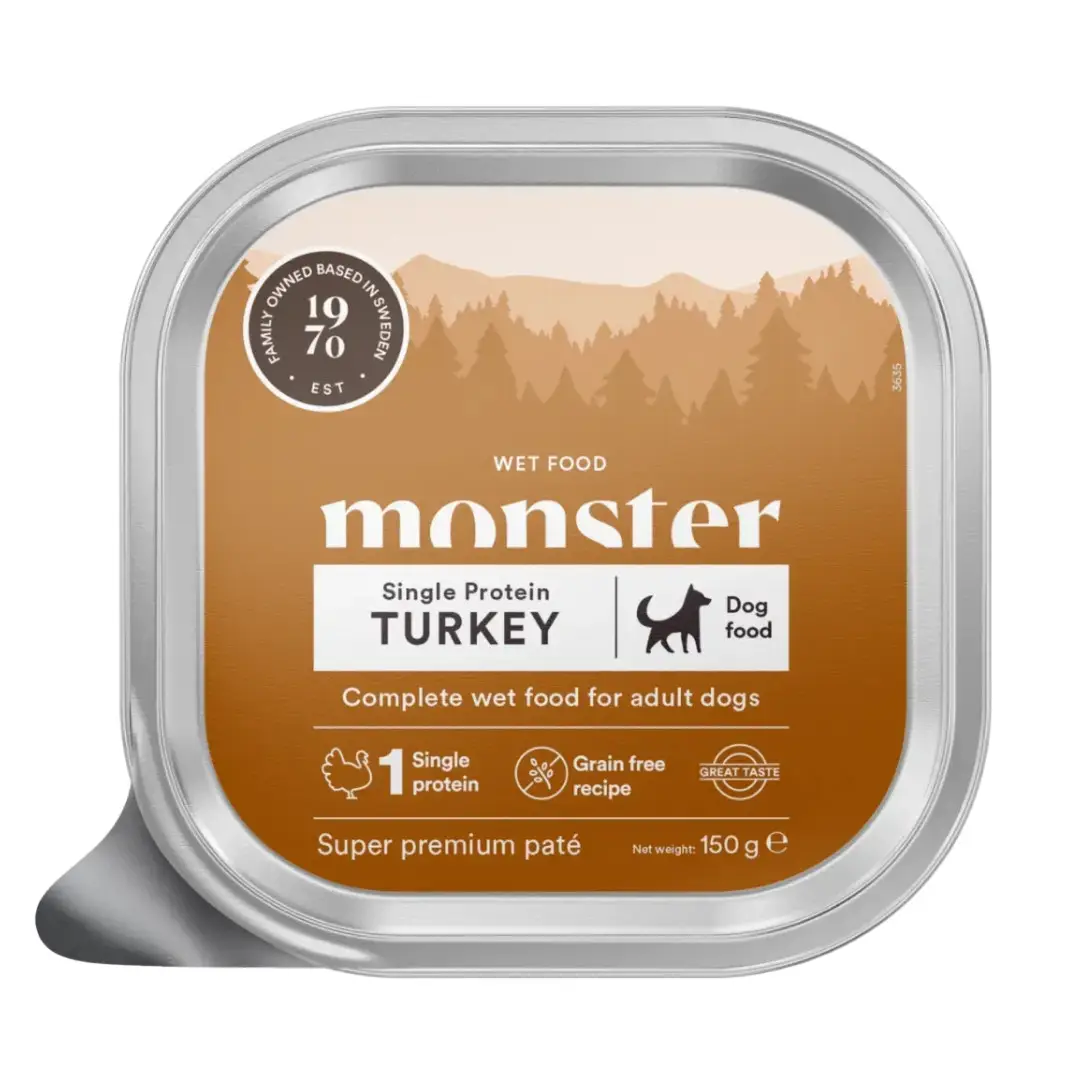 Monster Vådfoder Single Protein Kalkun 150 g