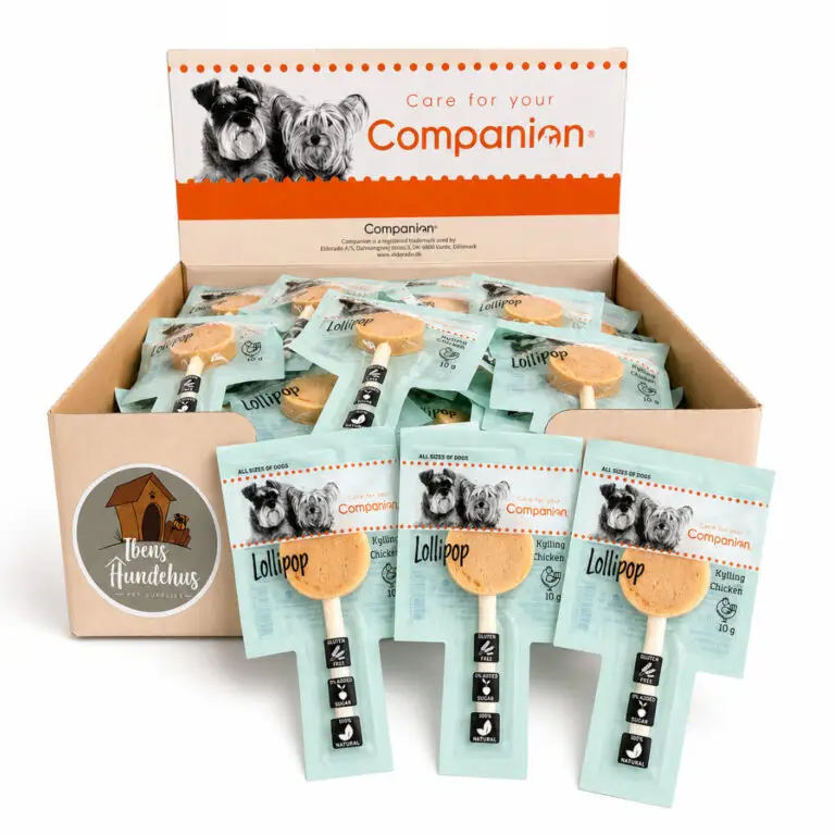 Companion Slikkepind Tilbud Kylling Kasse M/60 stk