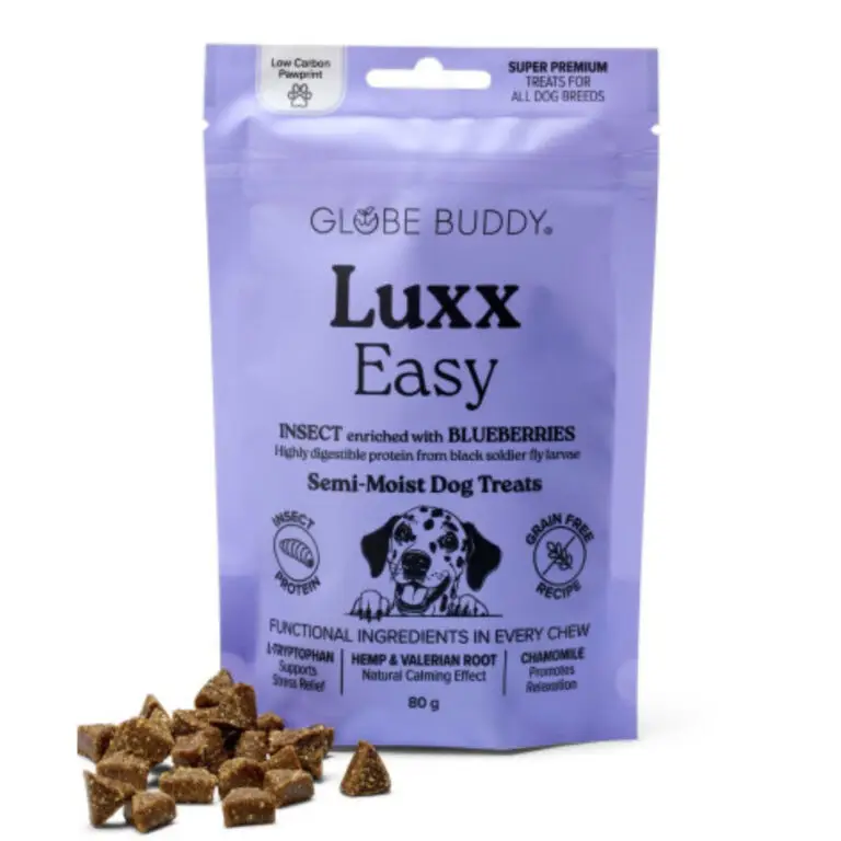 Globe Buddy Luxx Easy Insektprotein & Blåbær 80 g