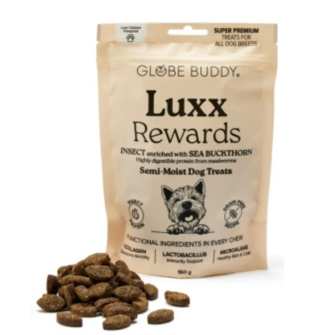 Globe Buddy Luxx Rewards Insektprotein & Havtorn 150 g