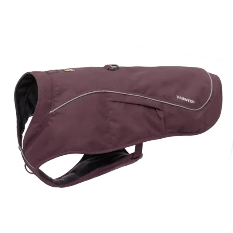 Ruffwear Overcoat Fuse Bordeaux Vinterjakke Med Integreret Sele