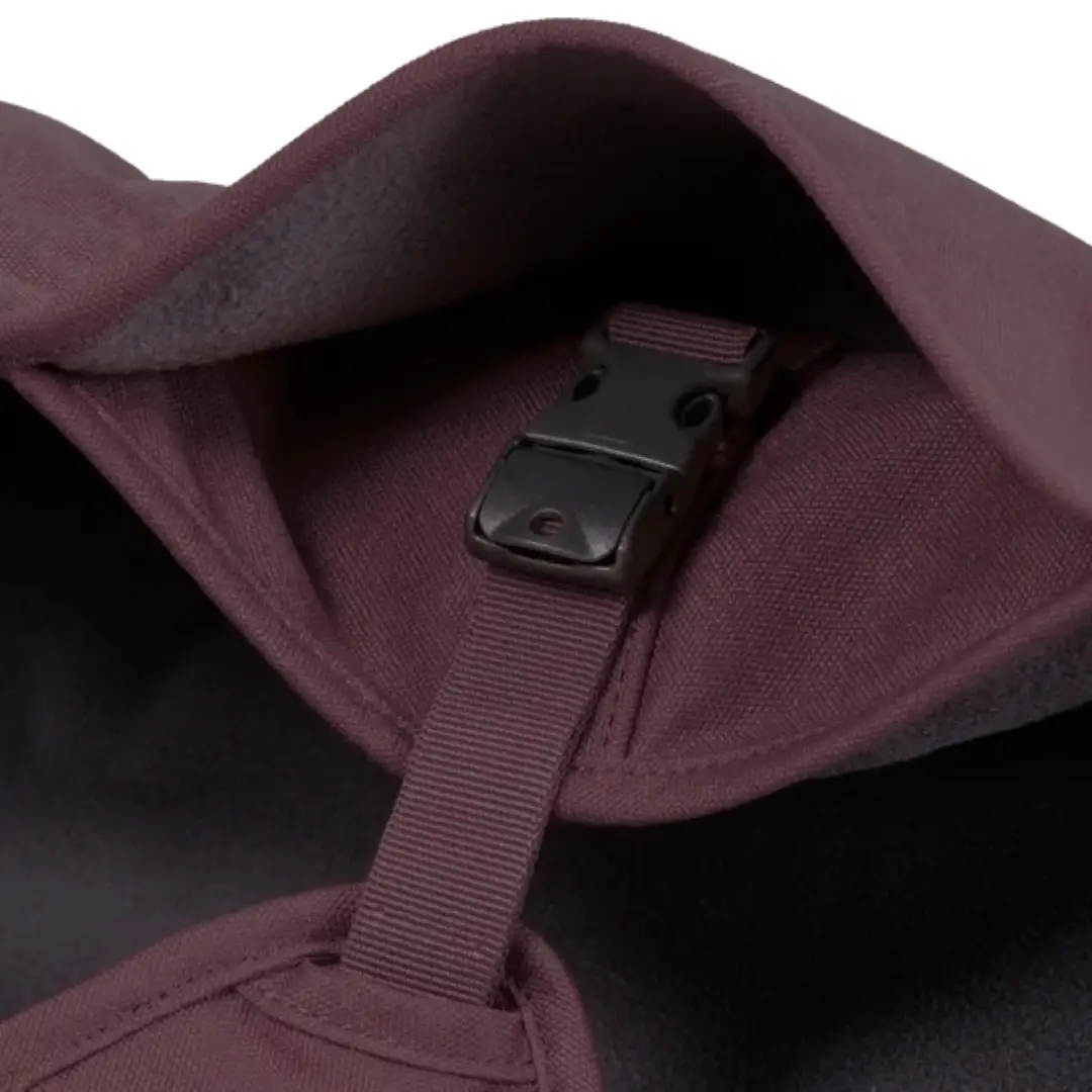 Ruffwear Overcoat Fuse Bordeaux Vinterjakke Med Integreret Sele - Billede 4