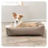 Trixie Caliente Quilted Firkantet Hundeseng Brun