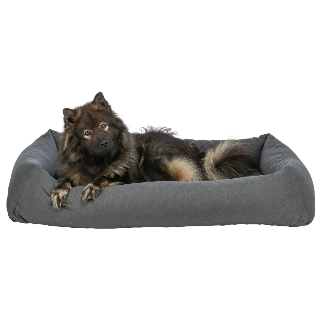 Trixie Caliente Quilted Firkantet Hundeseng Mørkegrå