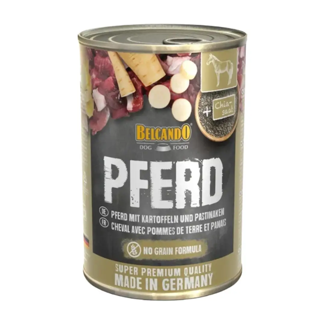 Belcando Vådfoder Med Hest & Pastinak 400 g