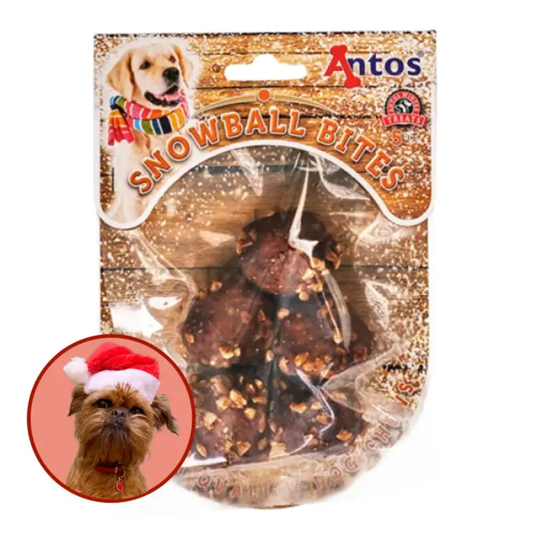 Antos Julegodbidder Snowball Bites Kylling & Laks