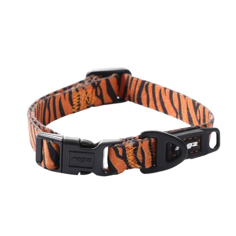 Rogz Nylonhalsbånd Fusiondog Wild Tiger