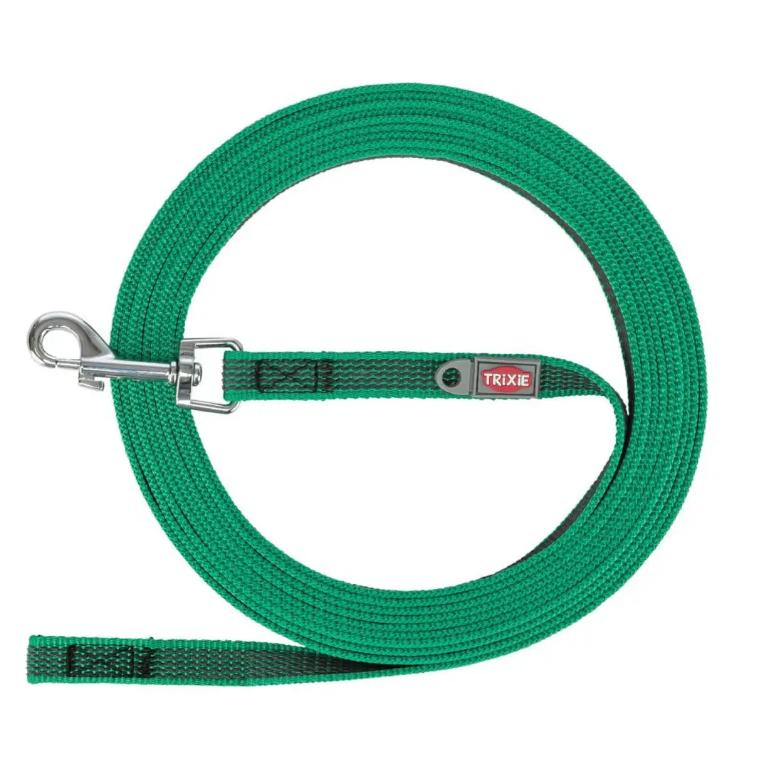 Trixie Sporline Nylon Easy-Grip Træningsline Grøn