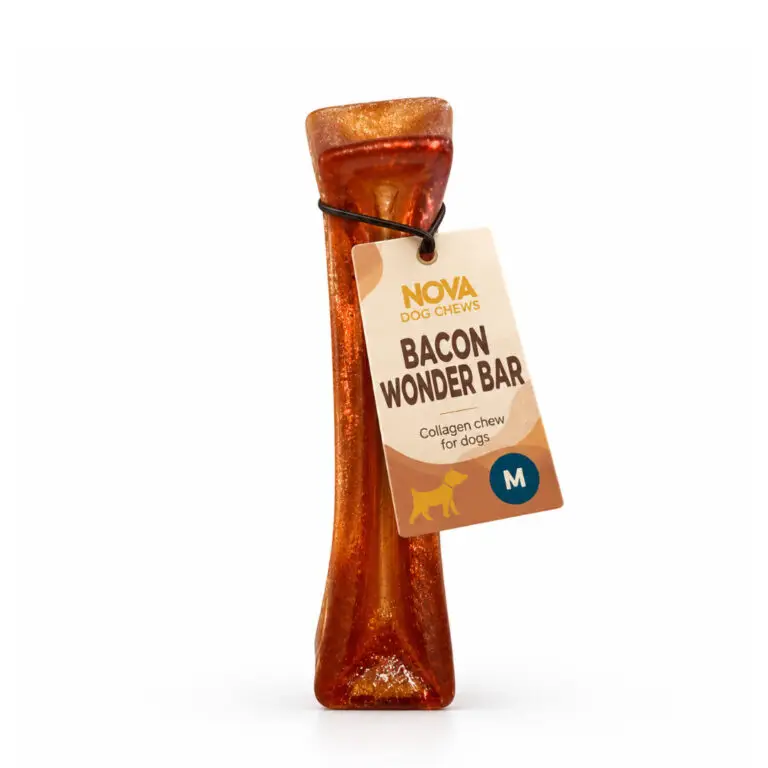 Wonder Bar Collagen Tyggeben Bacon Medium