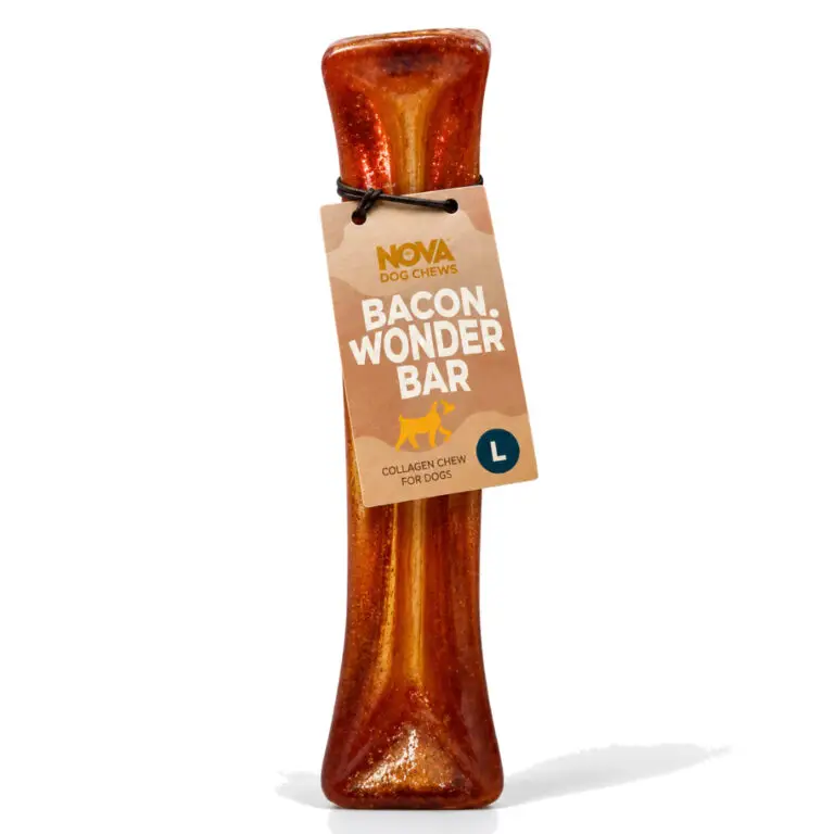 Wonder Bar Collagen Tyggeben Bacon Large