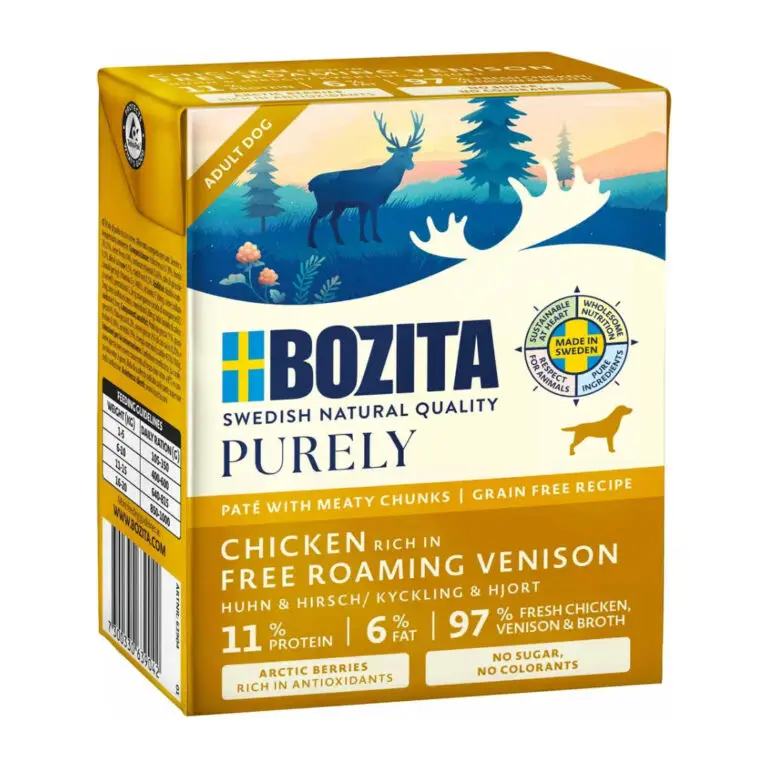 Bozita Purely Pate Kylling & Hjort Vådfoder 370 g