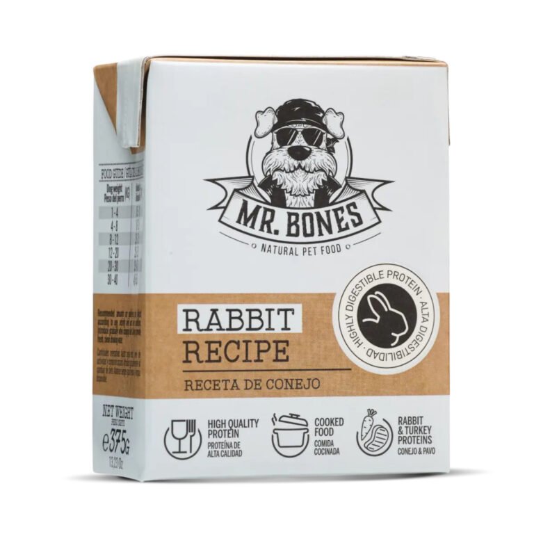 Mr Bones Vådfoder Slow Cooked Rabbit Recipe 375 g