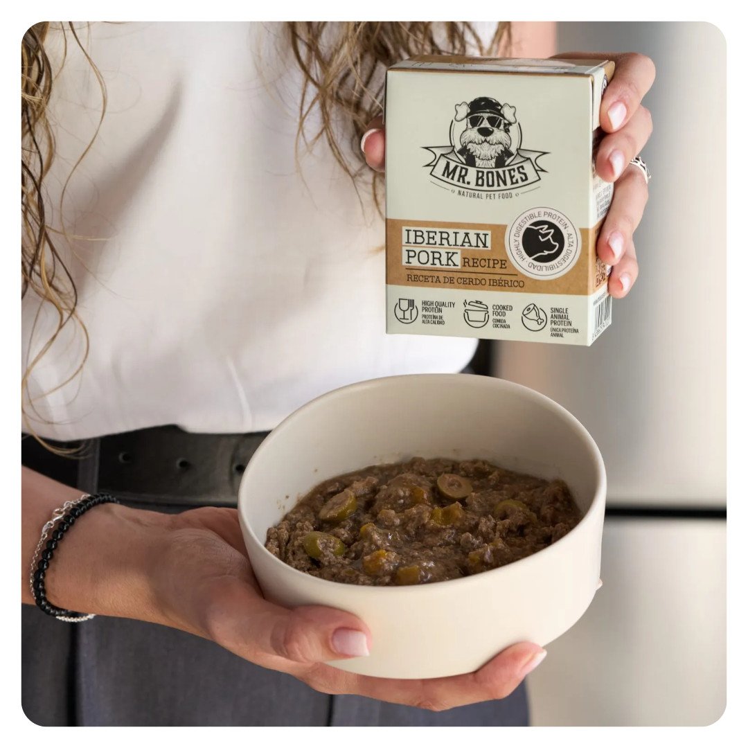 Mr Bones Vådfoder Slow Cooked Pork Recipe 375 g - Billede 2