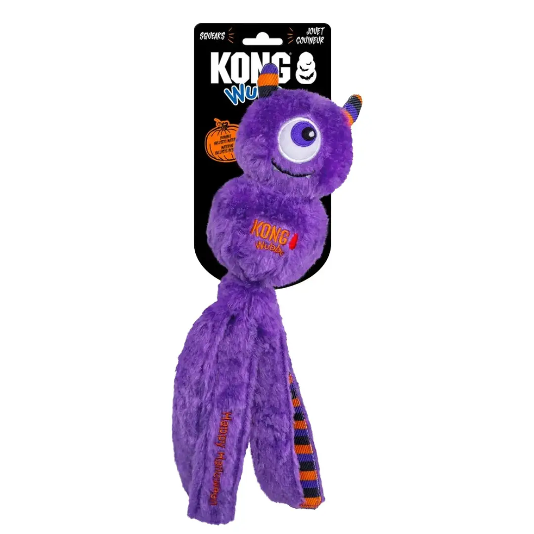 KONG Halloween Wubba Monster Large Hundelegetøj