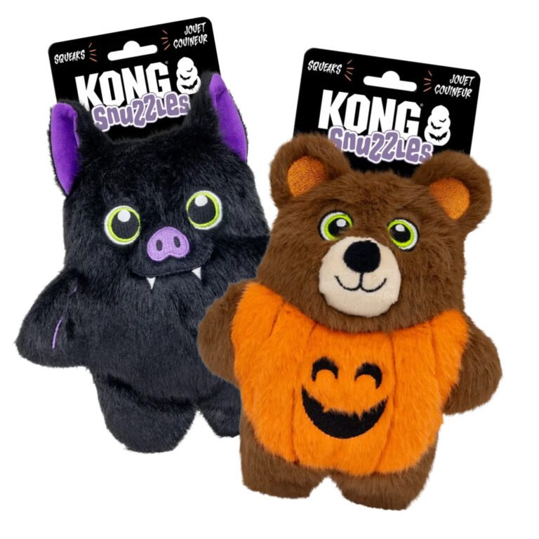 KONG Halloween Snuzzles Bamse Medium/Large Hundelegetøj