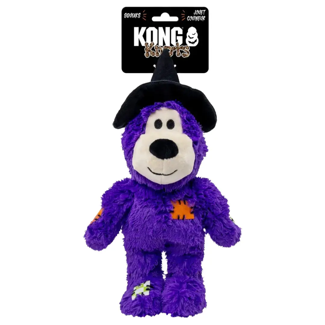 KONG Halloween Wild Knots Bamse Medium/Large Hundelegetøj