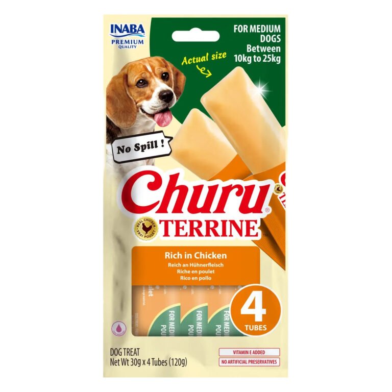 Churu Terrine Medium Med Kylling Blød Hundesnack