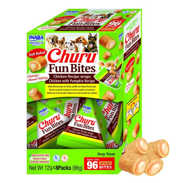 Churu Fun Bites Box Kylling & Græskar Bløde Hundegodbidder