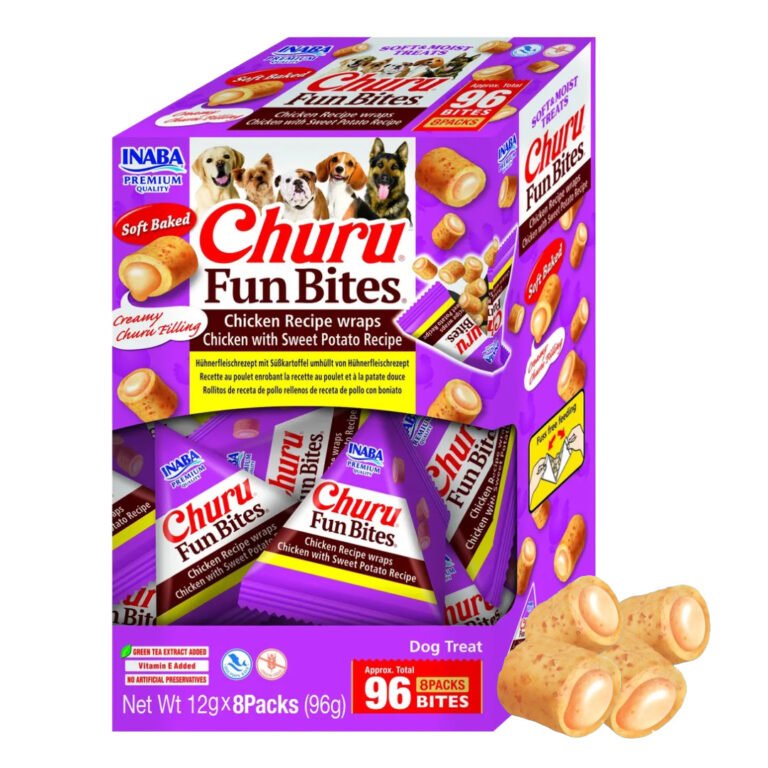 Churu Fun Bites Box Kylling & Sød Kartoffel Bløde Hundegodbidder