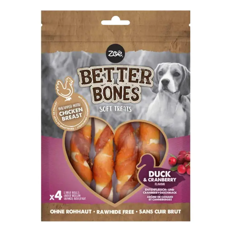 Better Bones Soft Treats Duck Rolls Bløde Tyggeben