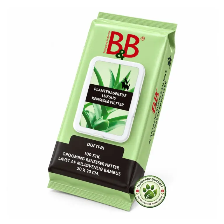 B&B Renseservietter Med Aloe Vera Duftneutral 100 stk/pk