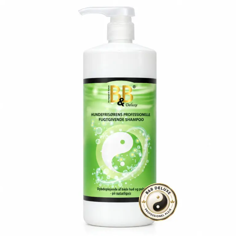 B&B Deluxe Fugtgivende Hundeshampoo 1 Liter