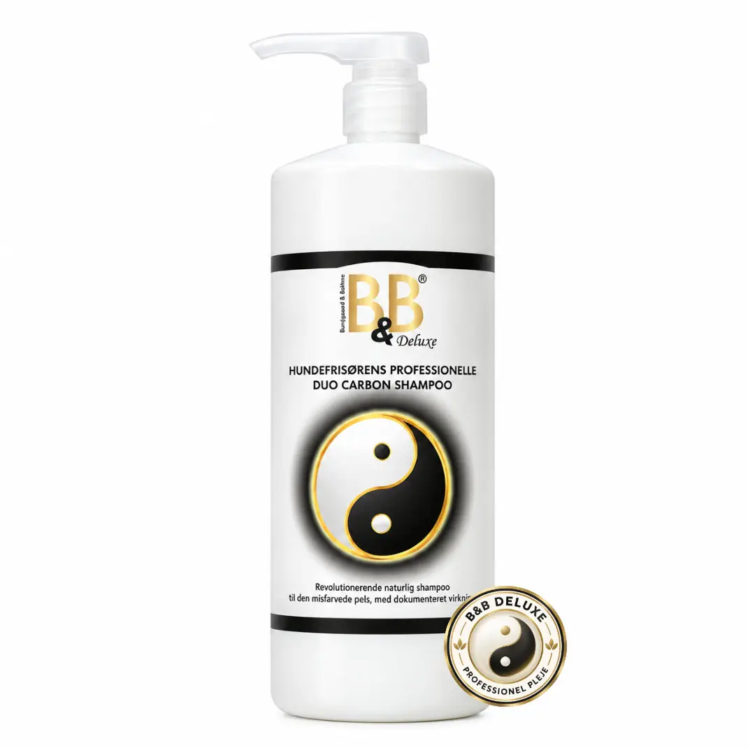 B&B Duo Carbon Hundeshampoo Deluxe 1 Liter