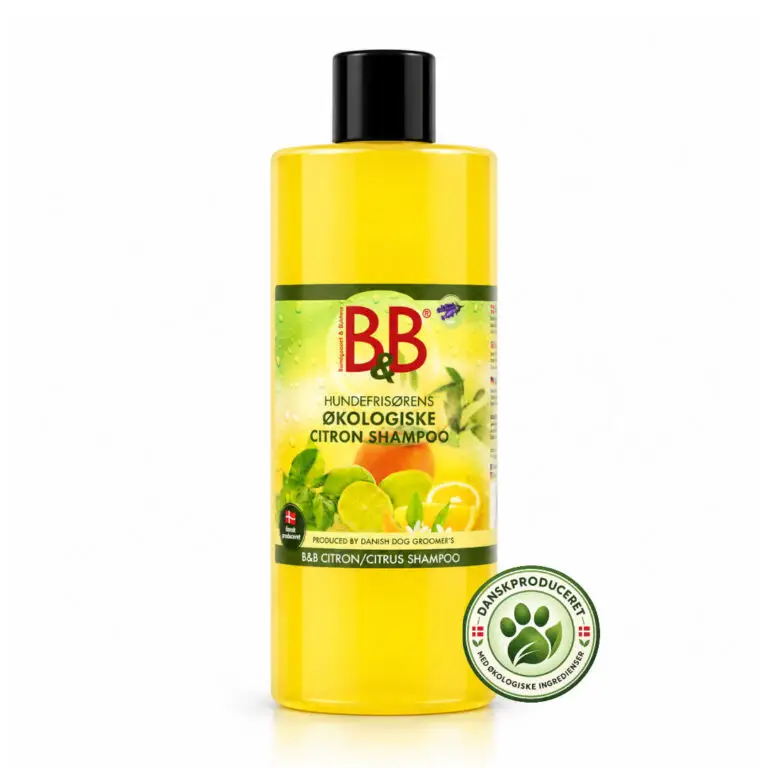 B&B Økologisk Citrus Hundeshampoo 750 ml