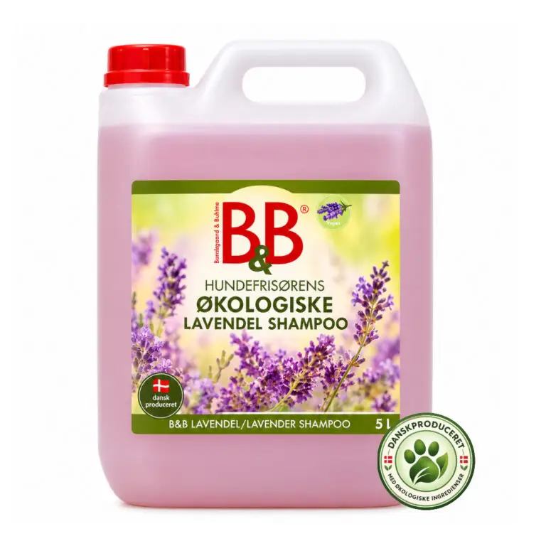 B&B Økologisk Lavendel Hundeshampoo 5 Liter
