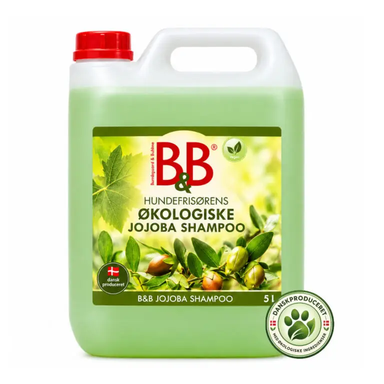 B&B Økologisk Jojoba Hundeshampoo 5 Liter